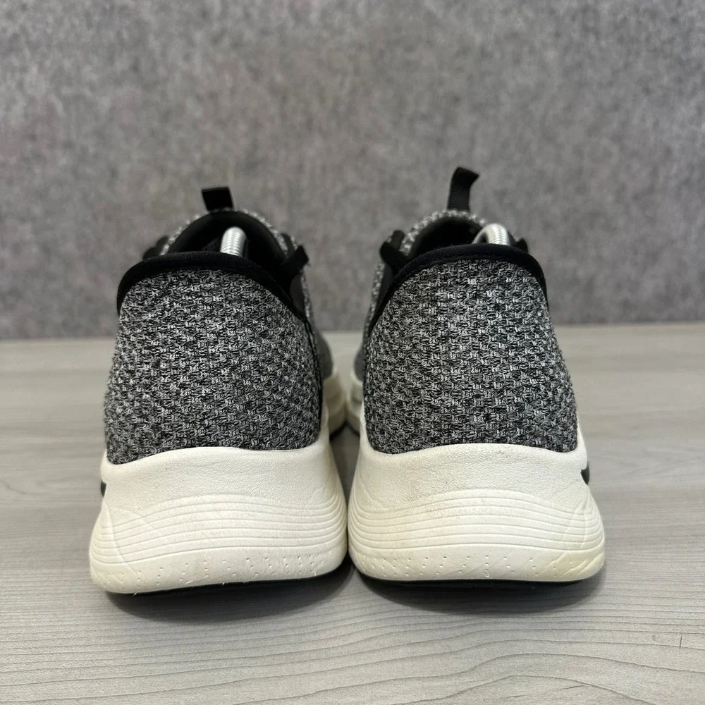 Skechers Arch Fit 2.0 Look Ahead Mens 10 Gray Hands Free Slip-Ins Sneakers